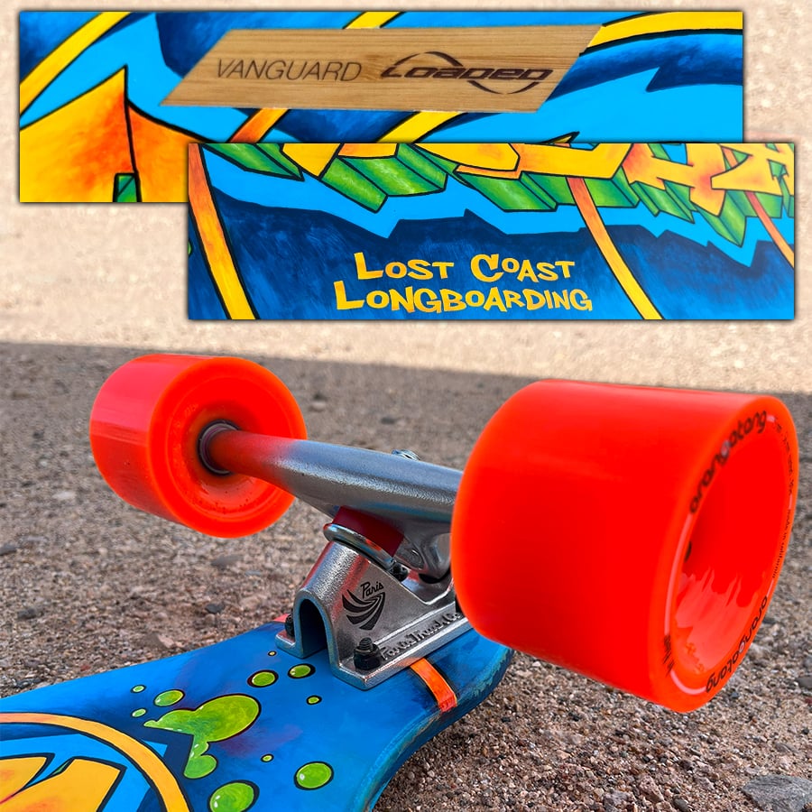 スケートボード Loaded VANGUARD FLEX3 Vanguard | Carving and Pumping Longboard Skateboard | Loaded
